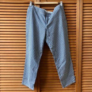 J.Crew City Fit Gingham Pants